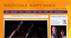 Desktop Screenshot of happy-dance.de